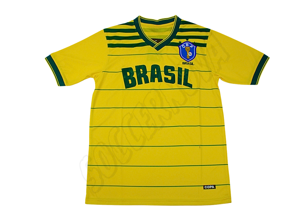 Camiseta local de Brasil 1984/85
