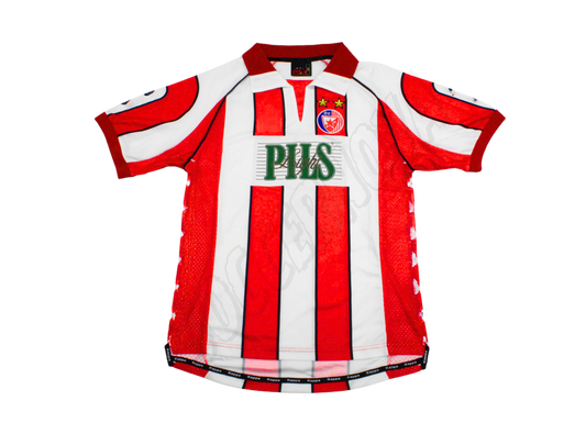 Camiseta Titular Estrella Roja de Belgrado 1998/01