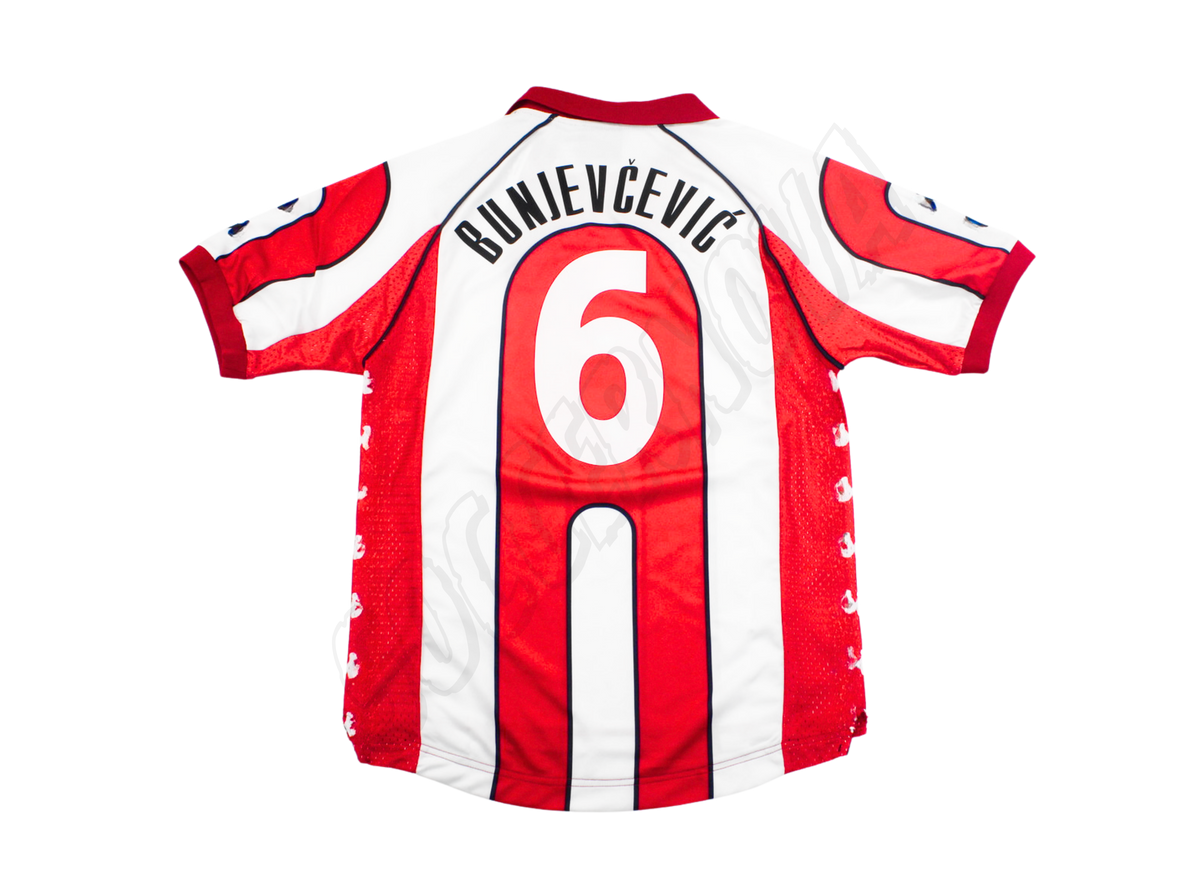 Camiseta Titular Estrella Roja de Belgrado 1998/01