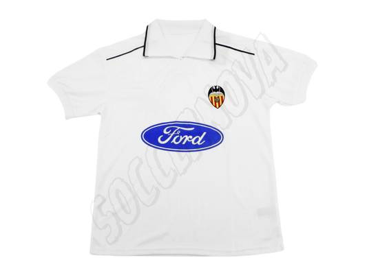 Camiseta local del Valencia 1996/97