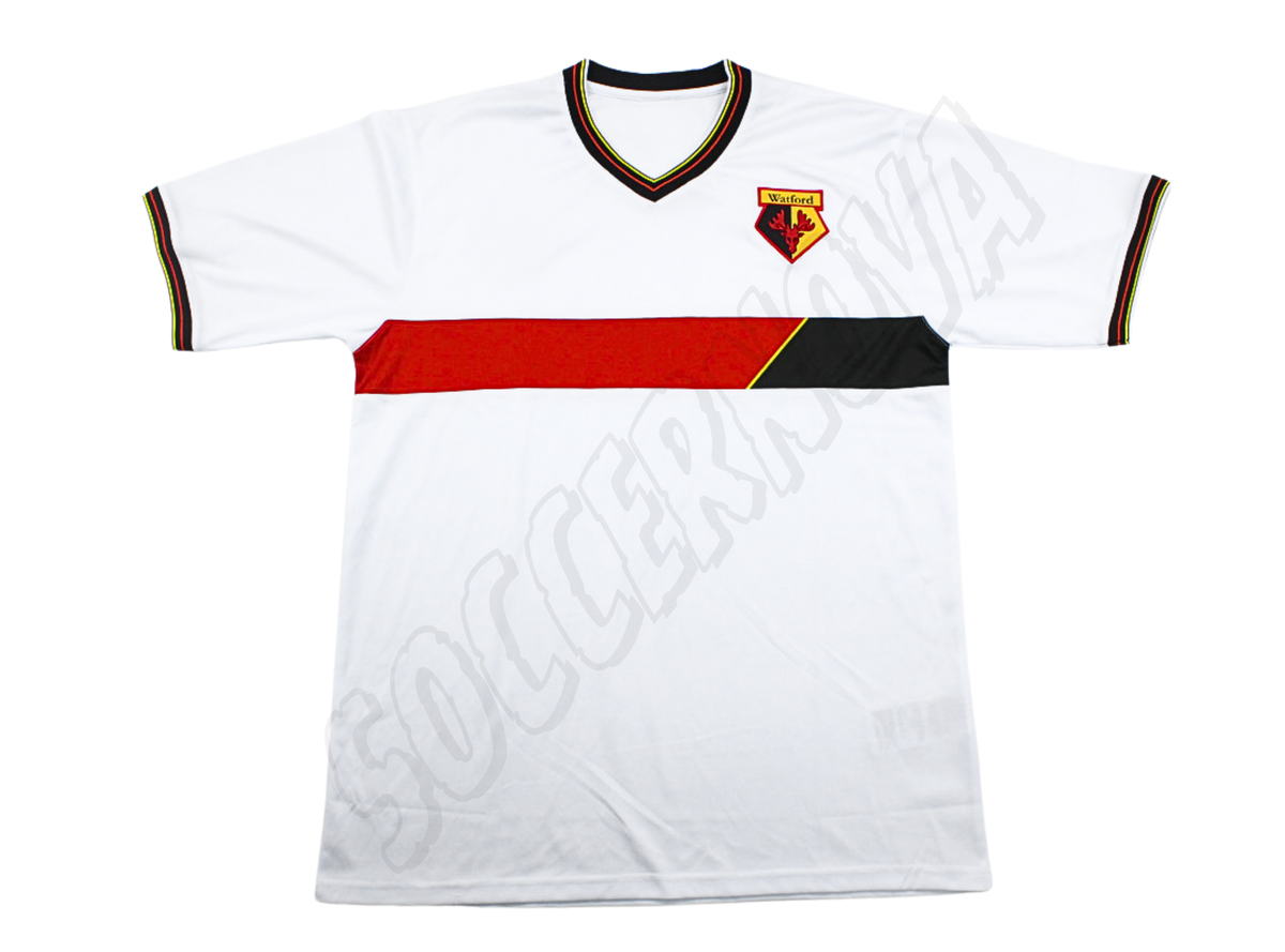 Maillot extérieur Watford FC 1985/88