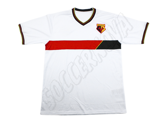 Camiseta Visitante del Watford FC 1985/88
