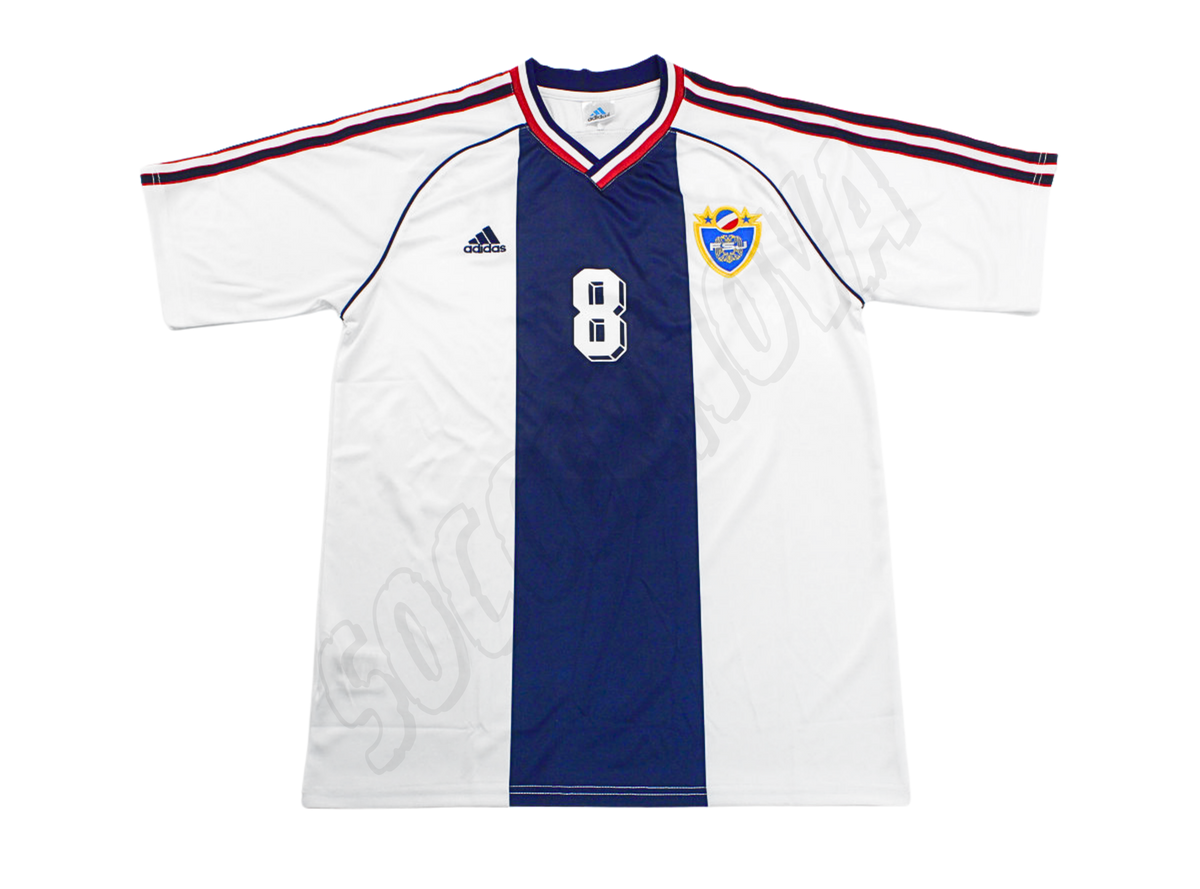 Camiseta de visitante de Yugoslavia 1998/00
