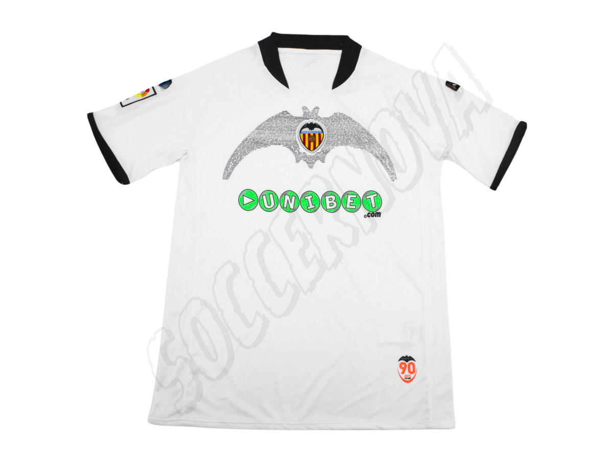 Camiseta de local del Valencia 2009/10