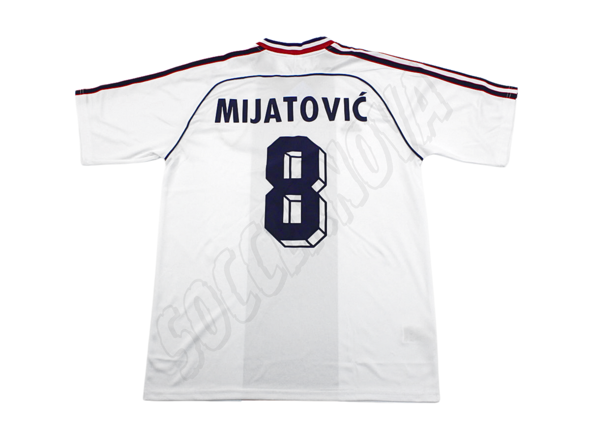 Camiseta de visitante de Yugoslavia 1998/00