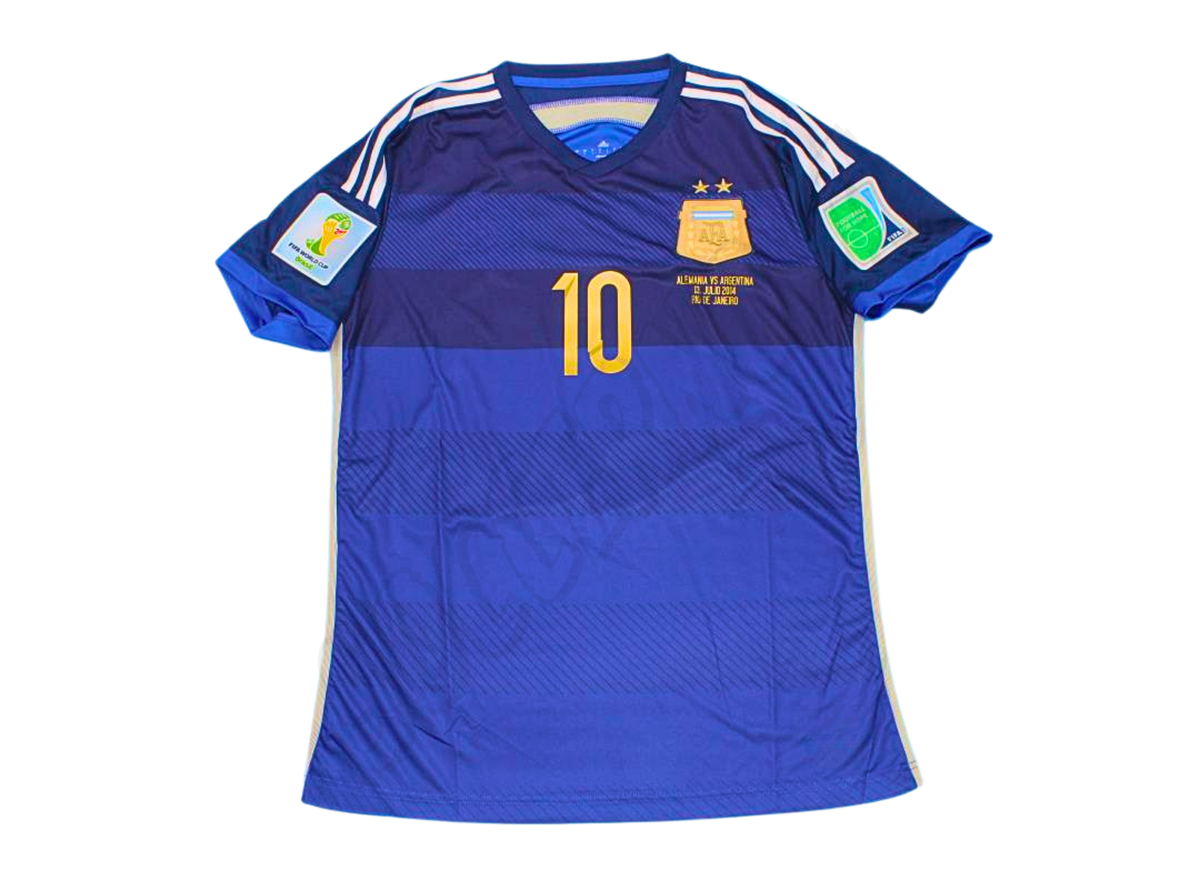 Argentina Camiseta de visitante Final Copa del Mundo 2014/15
