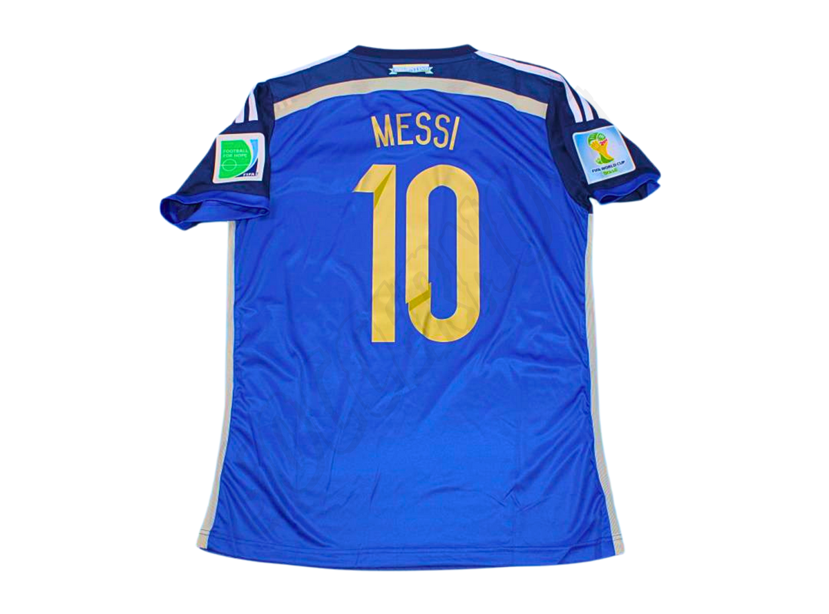 Argentina Camiseta de visitante Final Copa del Mundo 2014/15