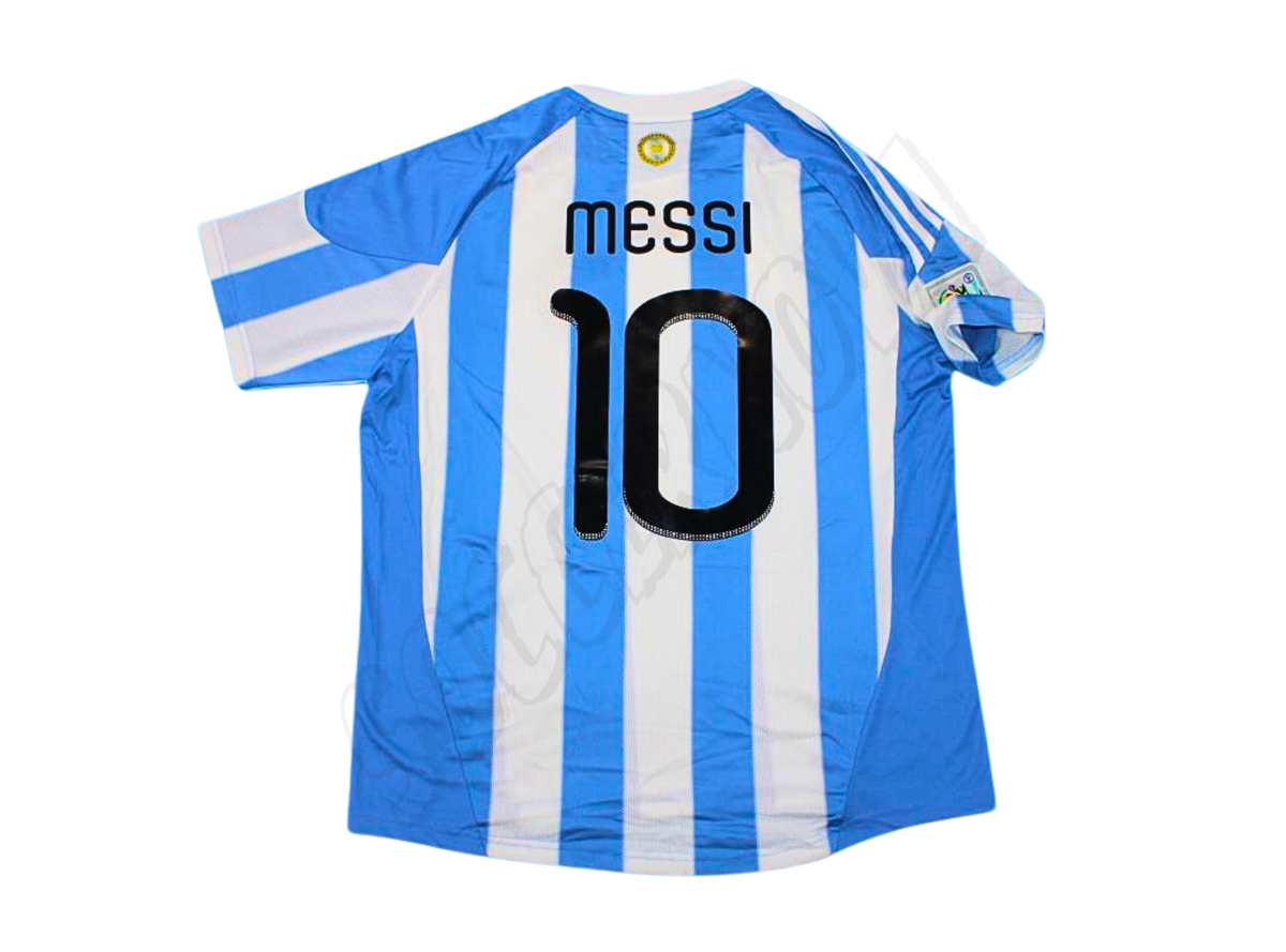 Camiseta de local de Argentina 2010/11