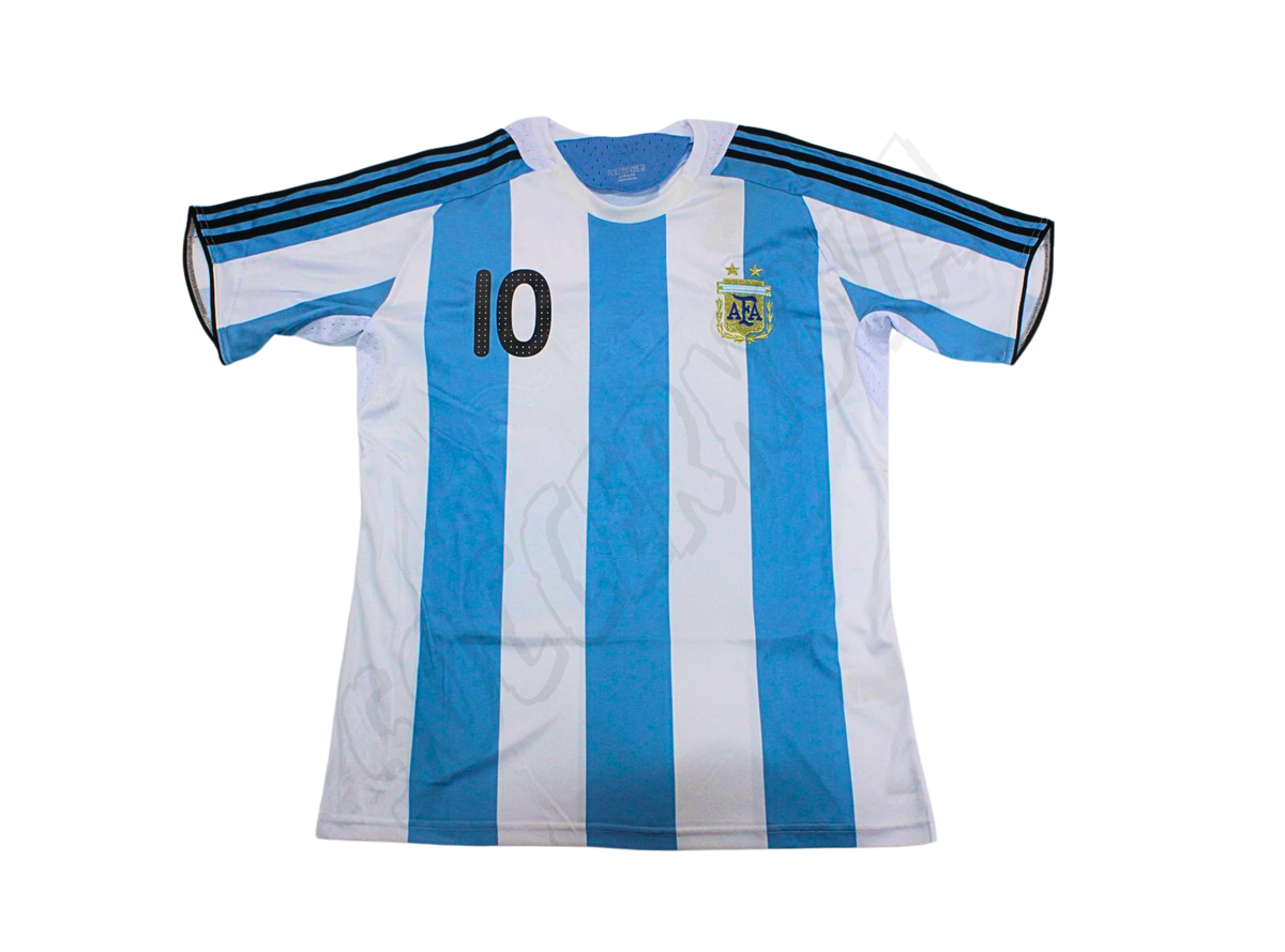 Camiseta local de Argentina 2008/10