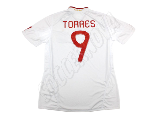 Camiseta visitante de España 2011
