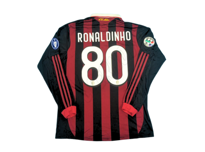 Camiseta de local de manga larga AC Milan 2009/10