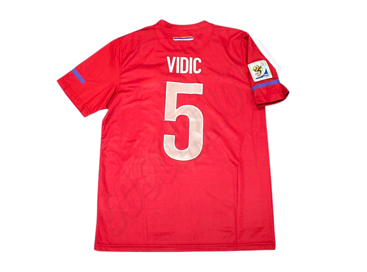 Camiseta Local Serbia 2010/11
