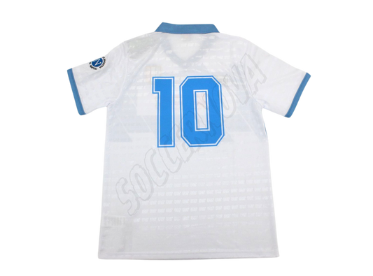 Camiseta de visitante del Napoli 1990/91