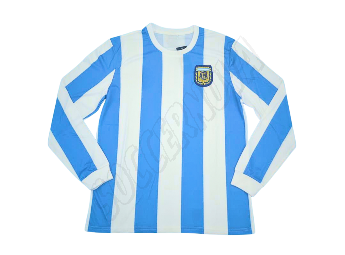 Argentina 1986/88 Camiseta Local Manga Larga