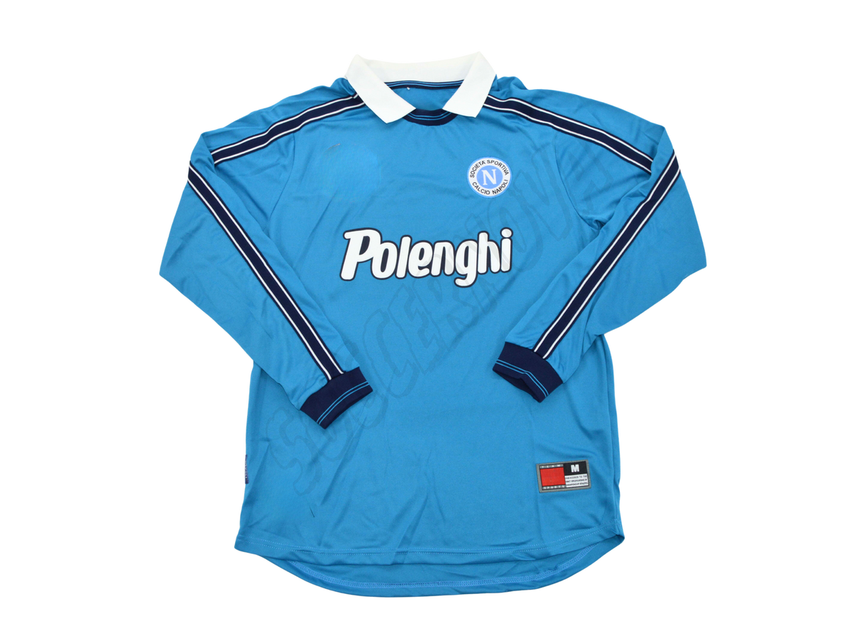 Camiseta de manga larga local del Napoli 1998/99