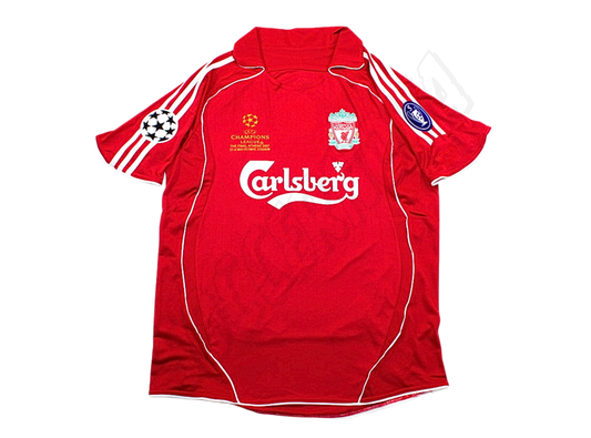 Camiseta local de la final de la UCL 2006/07 del Liverpool FC