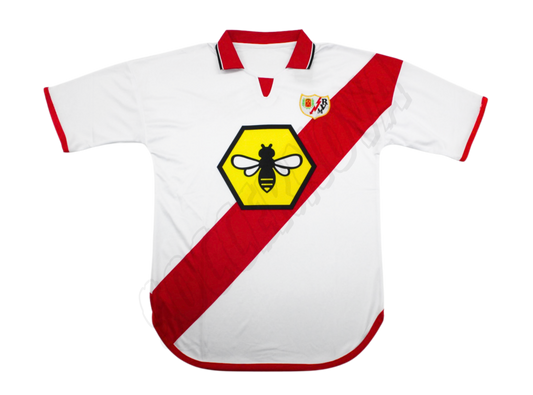 Maillot domicile Rayo Vallecano 2001/02