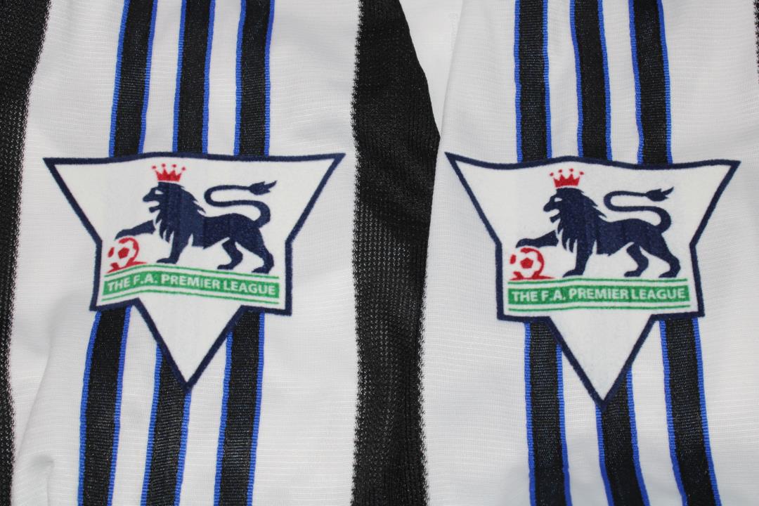 Camiseta Local Newcastle United 1995/97 Manga Larga