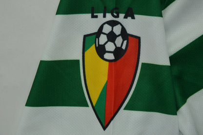 Maillot domicile Sporting Lisbonne 2003/04 pour enfants