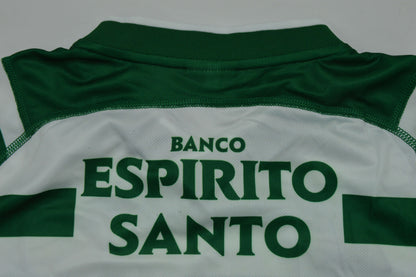 Maillot domicile Sporting Lisbonne 2003/04 pour enfants