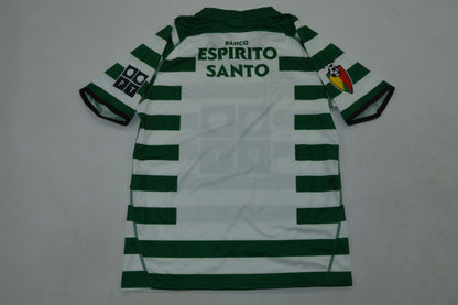 Maillot domicile Sporting Lisbonne 2003/04 pour enfants