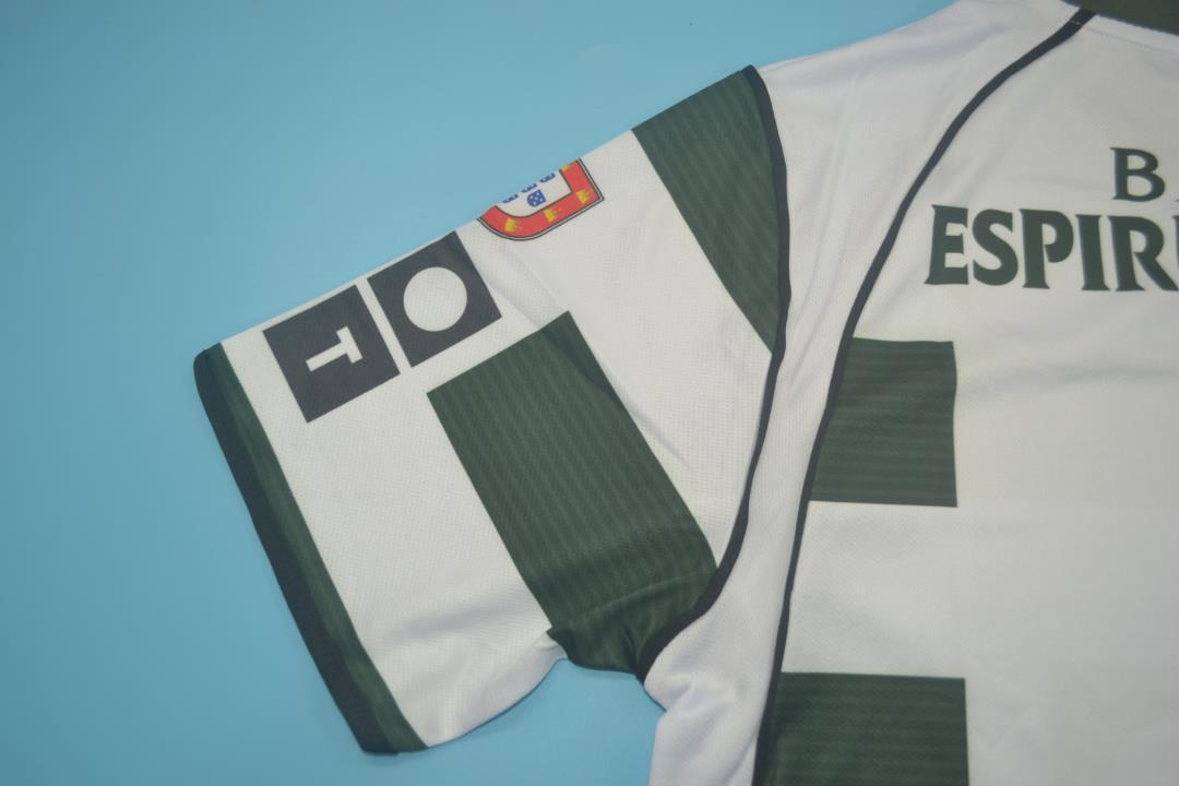 Camiseta de local del Sporting de Lisboa 2002/03