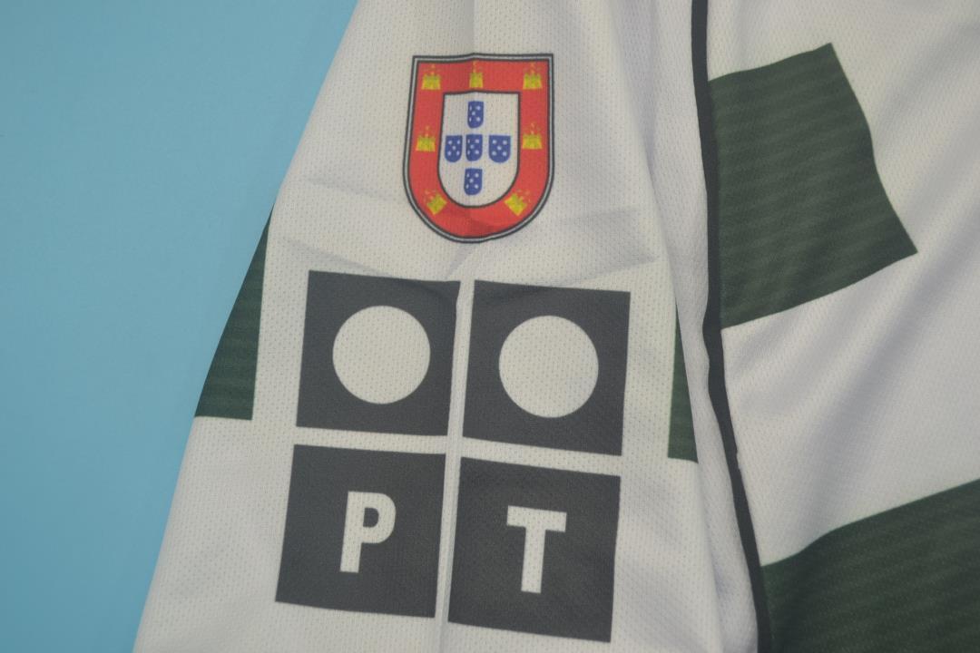 Camiseta de local del Sporting de Lisboa 2002/03