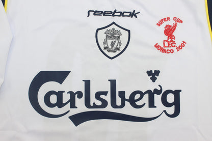 Camiseta de visitante de la Supercopa de la UEFA del Liverpool FC 2001/02