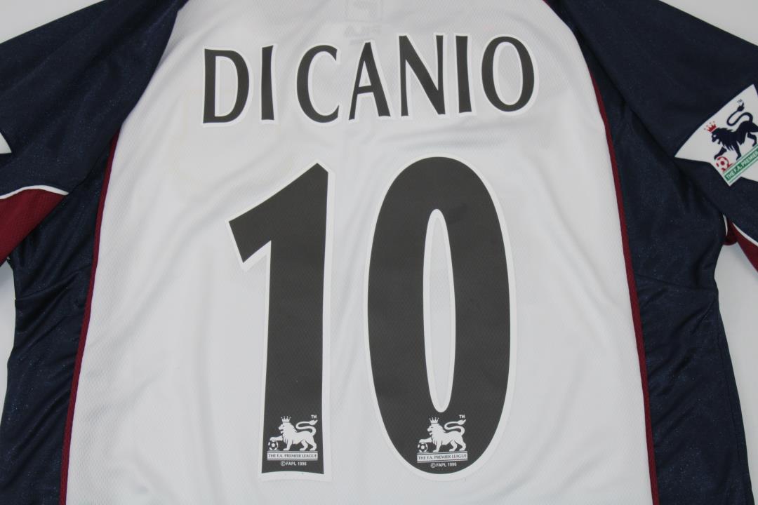 Camiseta visitante del West Ham United 1999/01