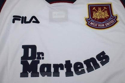Camiseta visitante del West Ham United 1999/01