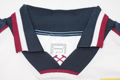 Camiseta visitante del West Ham United 1999/01