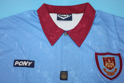 Camiseta de visitante del centenario del West Ham United 1995/97