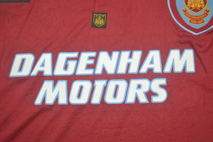 Camiseta de local del centenario del West Ham United 1995/97