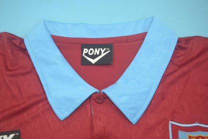 Camiseta de local del centenario del West Ham United 1995/97