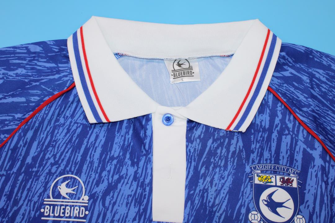 Camiseta de local del Cardiff City 1992/94