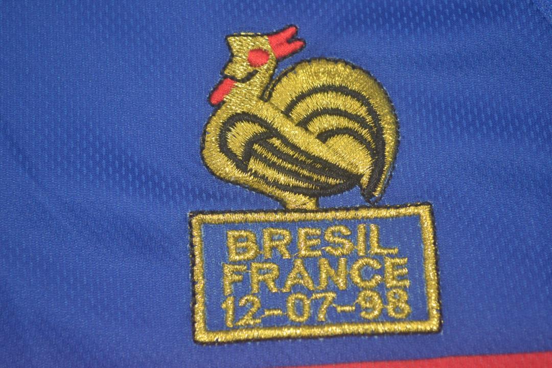 Camiseta de la Copa del Mundo Francia 1998/00 Local