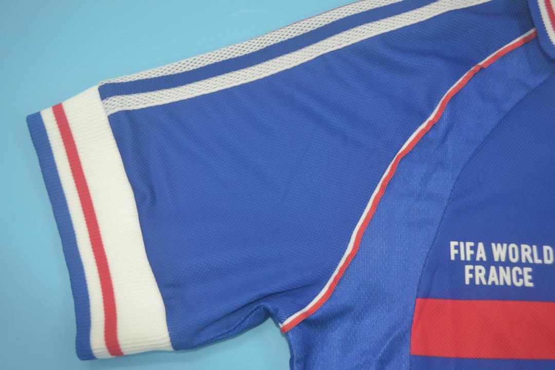 Camiseta de la Copa del Mundo Francia 1998/00 Local