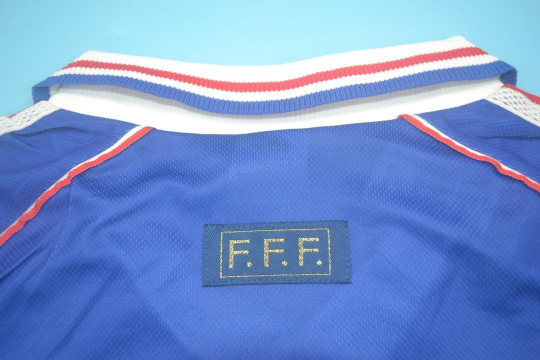 Camiseta de la Copa del Mundo Francia 1998/00 Local