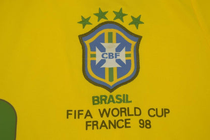Camiseta de la primera equipación de Brasil 1998/00