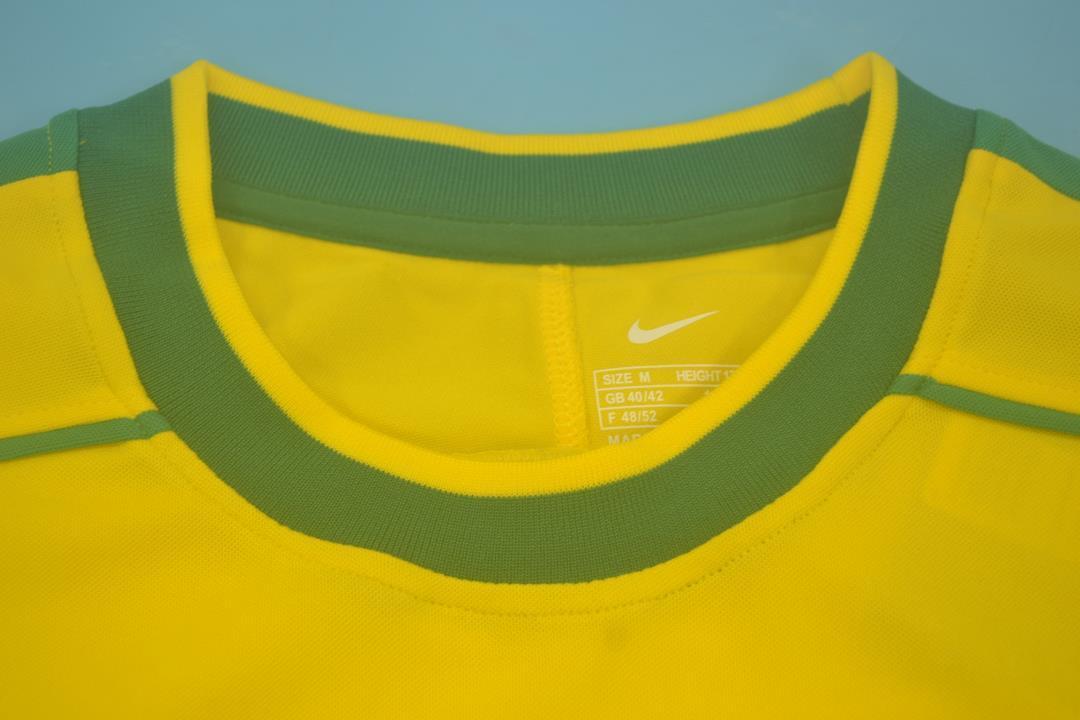 Camiseta de la primera equipación de Brasil 1998/00