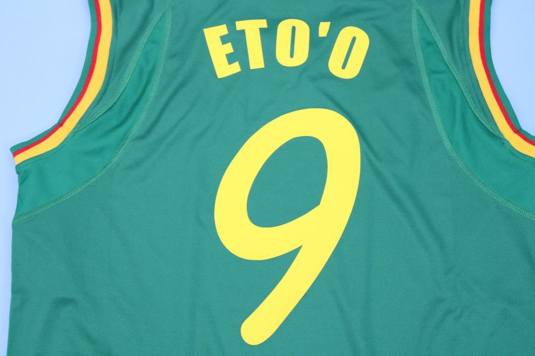 Maillot Domicile Cameroun 2002