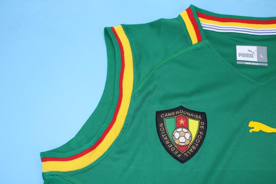 Maillot Domicile Cameroun 2002