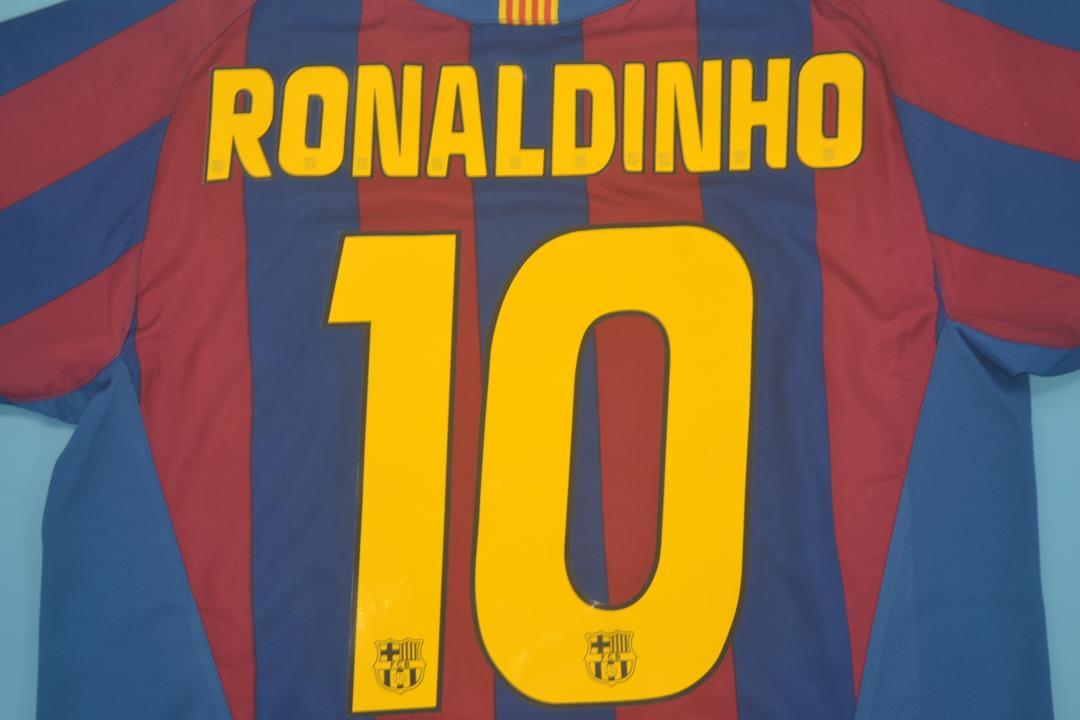 Camiseta de casa del Barcelona 2005/06