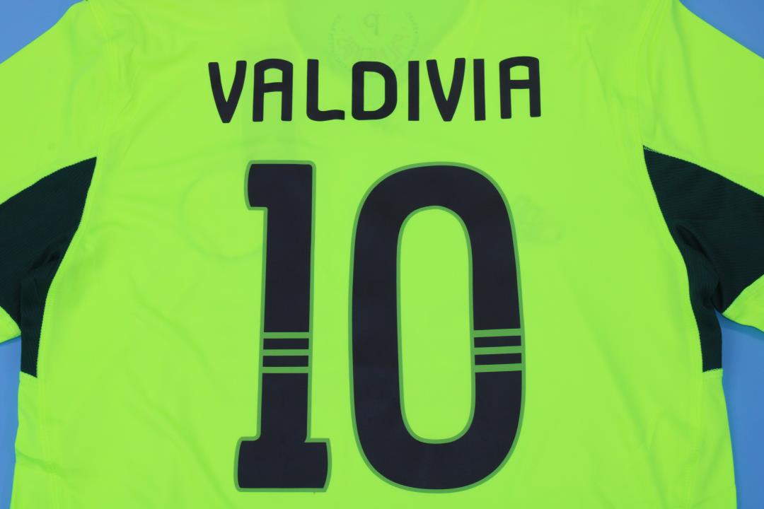 Camiseta de visitante del Palmeiras 2010