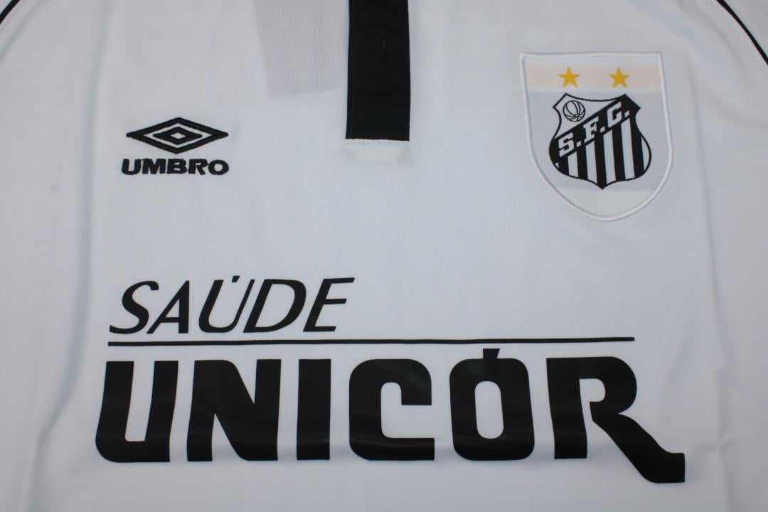Camiseta de local del Santos 1997