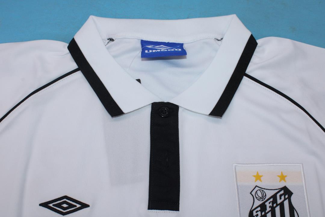 Camiseta de local del Santos 1997