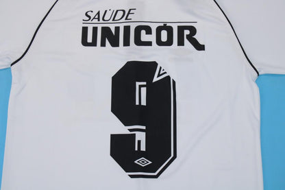 Camiseta de local del Santos 1997