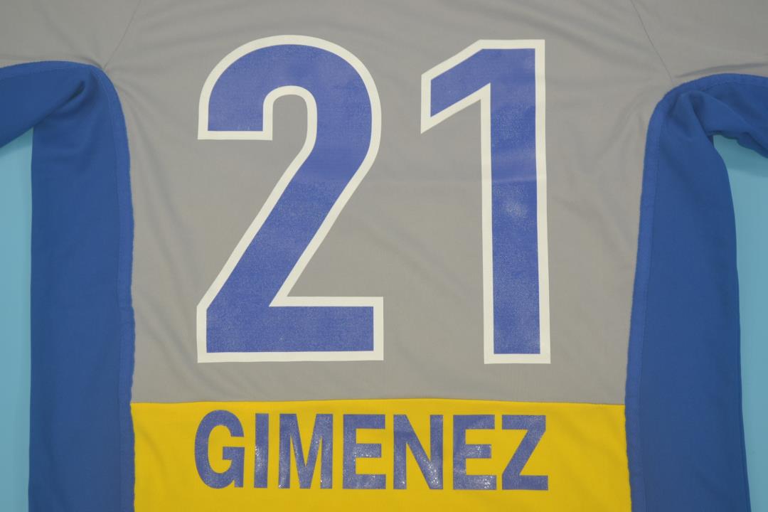 Camiseta Alternativa Boca Juniors 2002/03