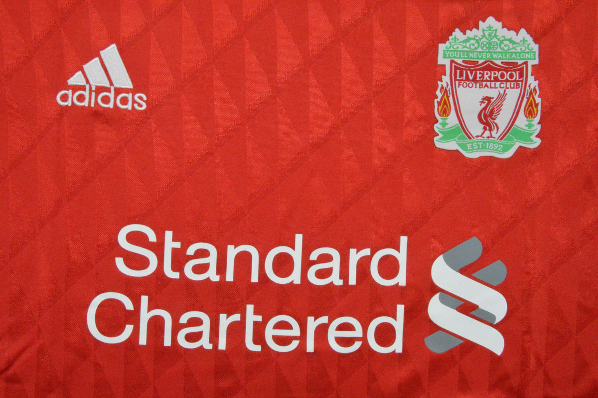 Camiseta local del Liverpool FC 2010/12
