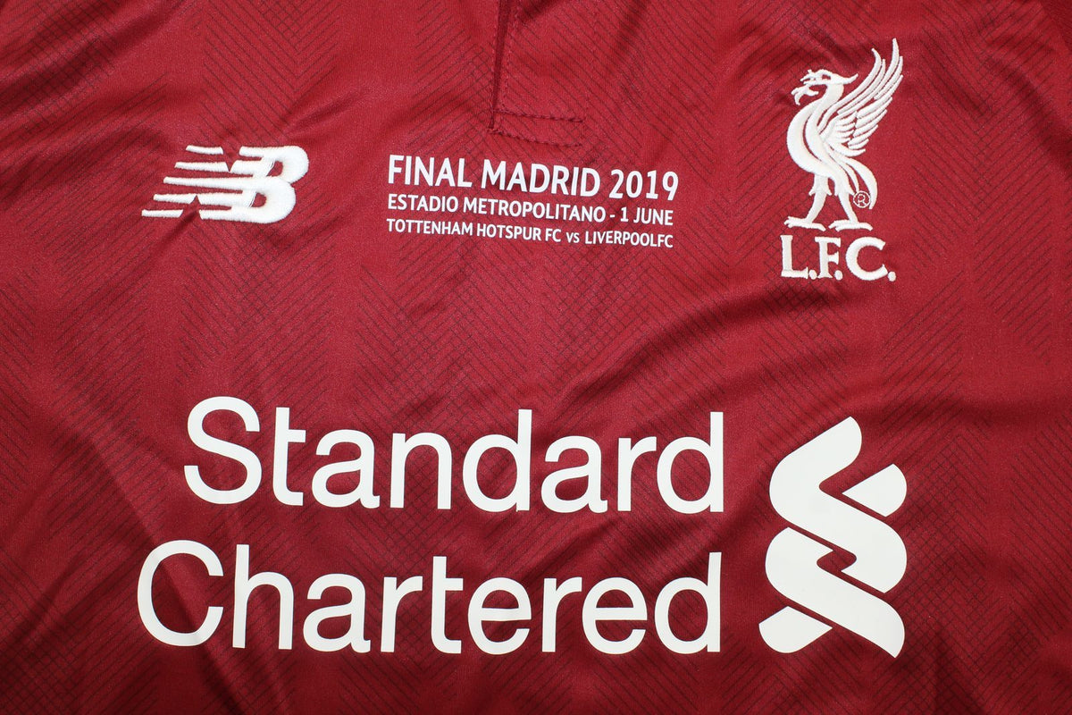 Camiseta de local de la final de la UCL 2018/19 del Liverpool FC